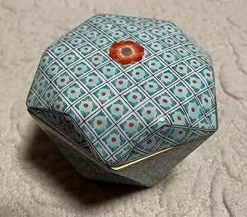 Amazon.co.jp: 深川製磁 錦七宝 蓋物 菓子器 ボンボニエール : ホーム Amazon.co.jp: 深川製磁 錦七宝 蓋物 菓子器 ボンボニエール : ホーム